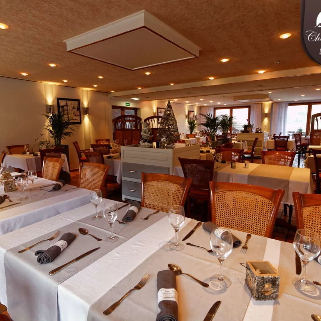 Le restaurant du Chalet des Roches, à La Bresse dans les Vosges